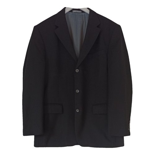 Pre-owned Oscar De La Renta Wool Jacket In Grey