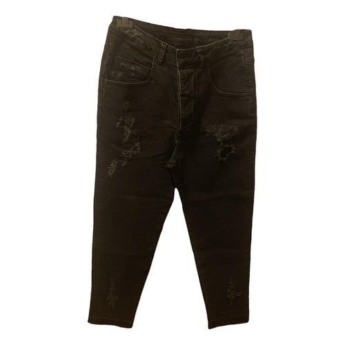 Pre-owned Thom Krom Jeans In Black