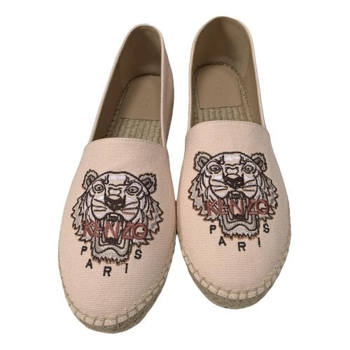 Pre-owned Kenzo Cloth Espadrilles In Other