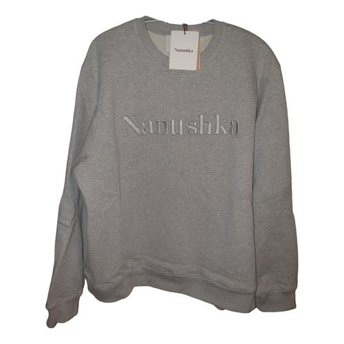 Pre-owned Nanushka Sweatshirt In Grey