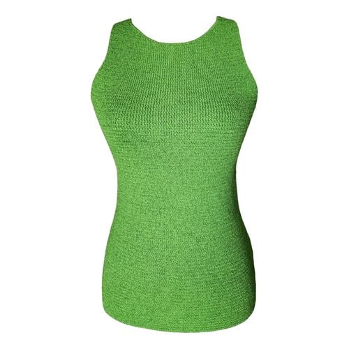 Pre-owned Helmut Lang Tunic In Green