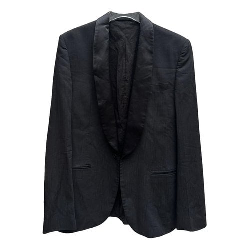 Pre-owned Maison Margiela Wool Vest In Black