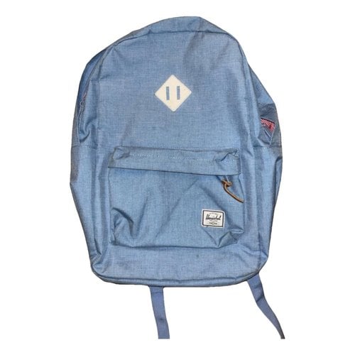 Pre-owned Herschel Backpack In Blue