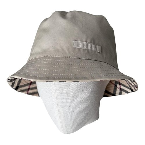Pre-owned Burberry Cloth Hat In Multicolour