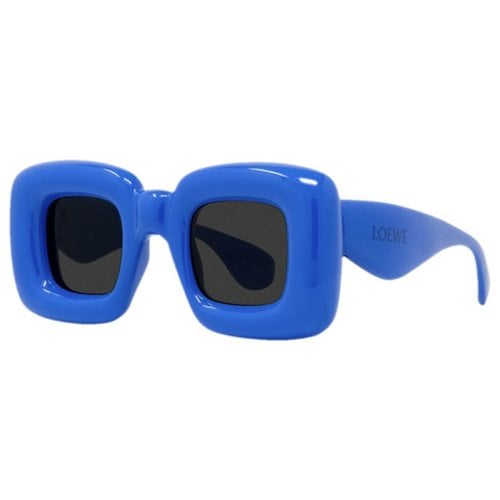 Pre-owned Loewe Sunglasses In Blue