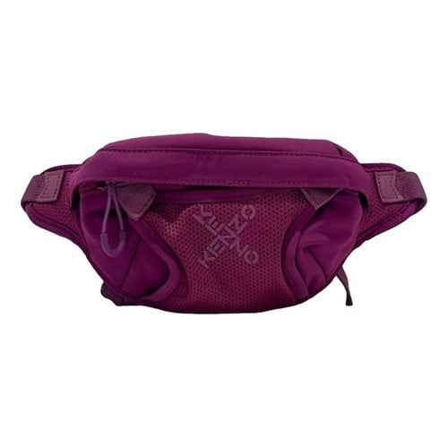 Pre-owned Kenzo Handbag In Purple