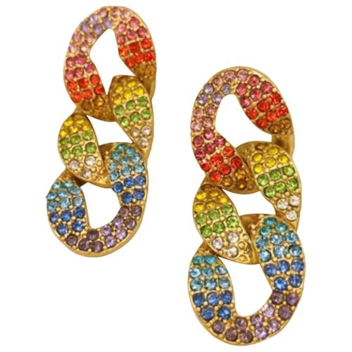 Pre-owned Oscar De La Renta Earrings In Multicolour