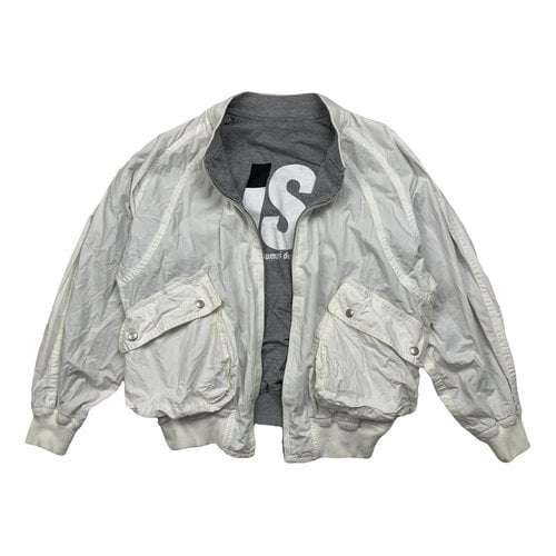 Pre-owned Issey Miyake Jacket In White