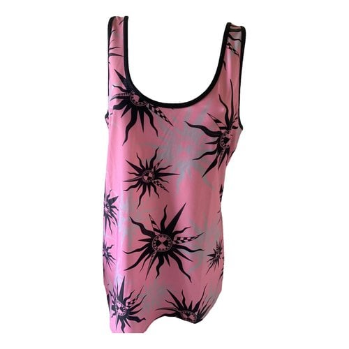 Pre-owned Fausto Puglisi Vest In Pink