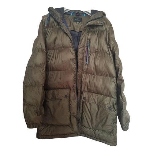 Pre-owned Paul Smith Puffer In Green