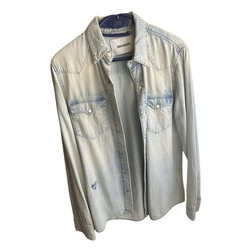 Pre-owned Zadig & Voltaire Shirt In Blue