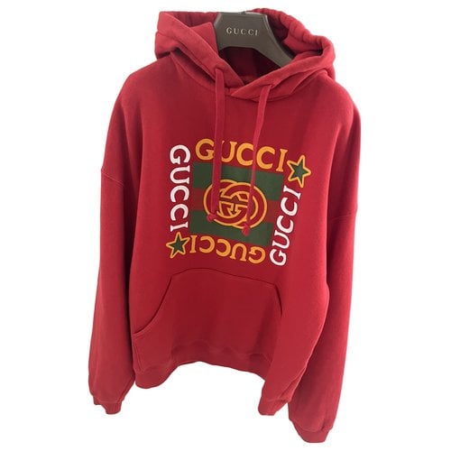 Pre-owned Gucci Sweatshirt In Red