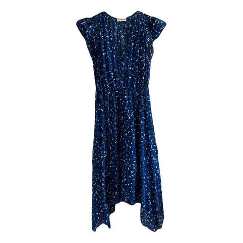 Pre-owned Ulla Johnson Maxi Dress In Blue