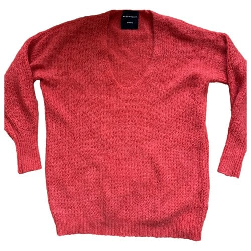 Pre-owned Massimo Dutti Wool Jumper In Red