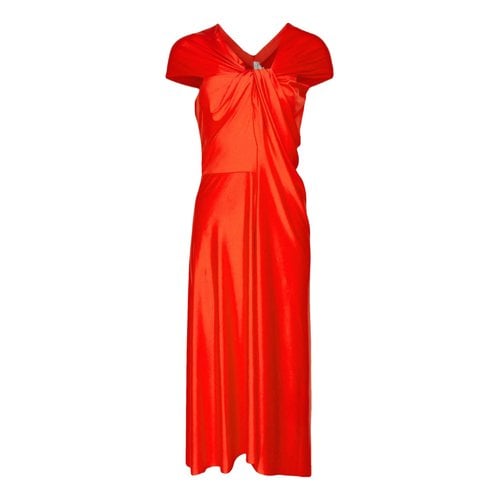 Pre-owned Victoria Beckham Mid-length Dress In Red