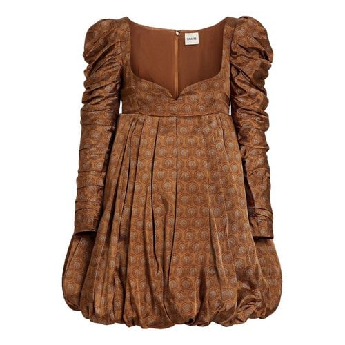 Pre-owned Khaite Dress In Brown