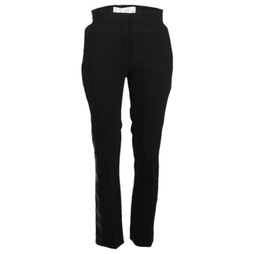 Pre-owned Victoria Beckham Trousers In Black