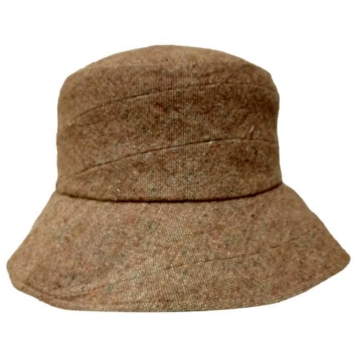 Pre-owned Kenzo Wool Hat In Brown