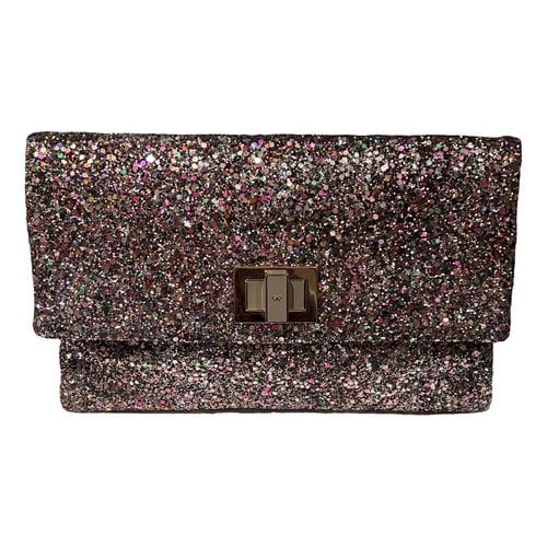 Pre-owned Anya Hindmarch Glitter Clutch Bag In Multicolour