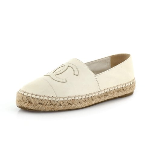 Pre-owned Chanel Leather Espadrilles In Other