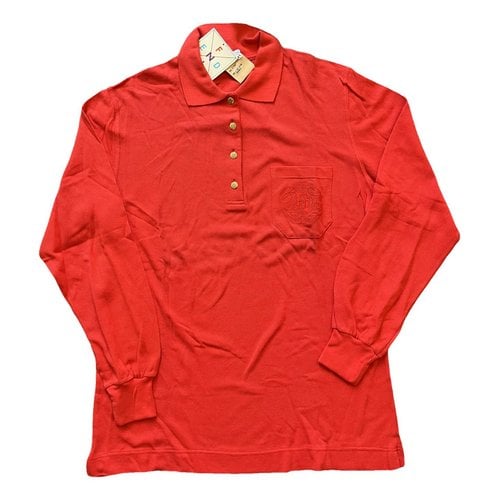Pre-owned Fendi Polo Shirt In Red