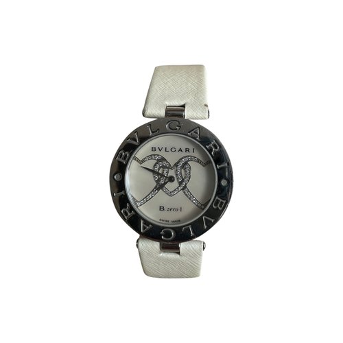 Pre-owned Bvlgari B.zero1 Watch In Silver