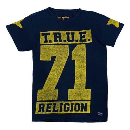 Pre-owned True Religion T-shirt In Navy