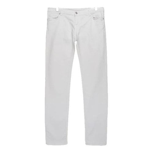 Pre-owned Jil Sander Jeans In White