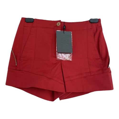 Pre-owned Alexander Mcqueen Short Pants In Red