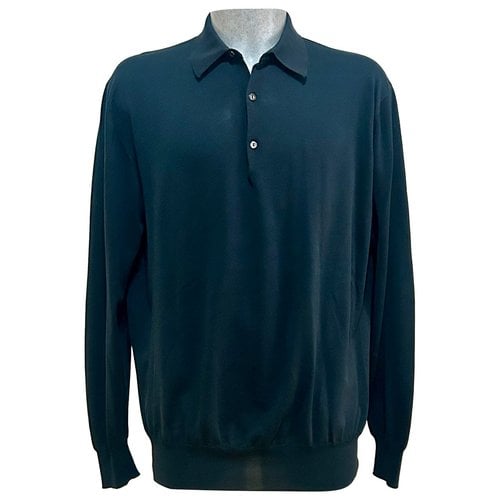 Pre-owned Loro Piana Pull In Navy