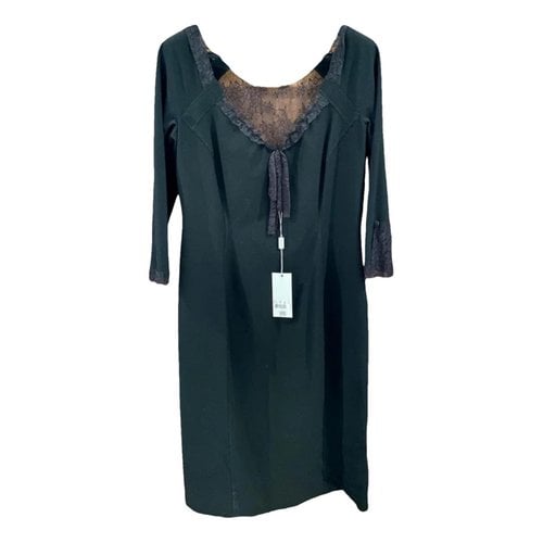 Pre-owned Philosophy Di Alberta Ferretti Wool Mid-length Dress In Green