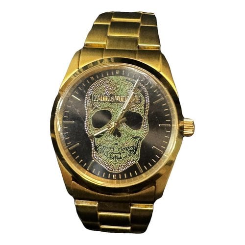 Pre-owned Zadig & Voltaire Spring Summer 2019 Yellow Gold Watch