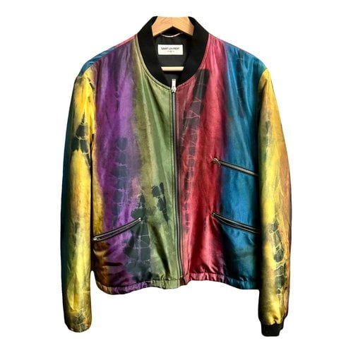 Pre-owned Saint Laurent Silk Jacket In Multicolour