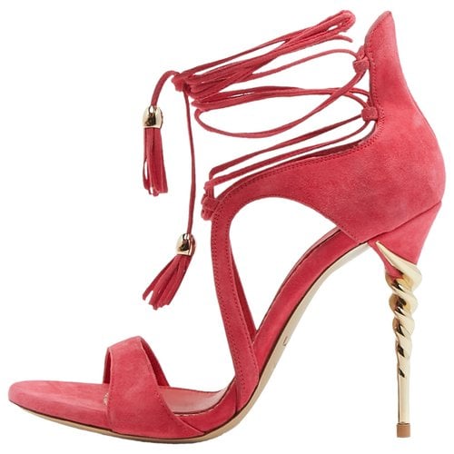 Pre-owned Le Silla Sandal In Pink