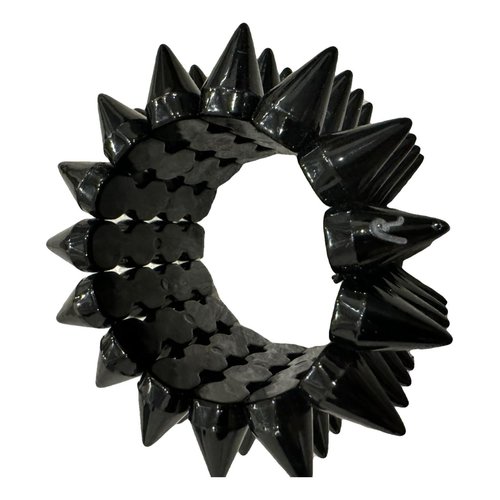 Pre-owned Replay Bracelet In Black