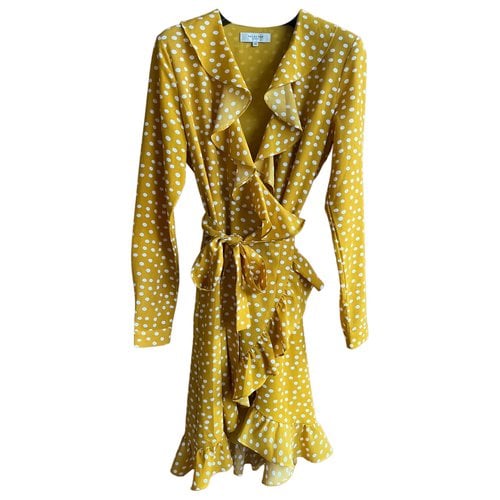 Pre-owned Selected Dress In Yellow