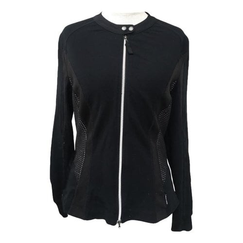 Pre-owned Marc Cain Blouse In Black