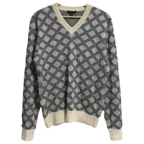 Pre-owned Louis Vuitton Wool Knitwear & Sweatshirt In Grey