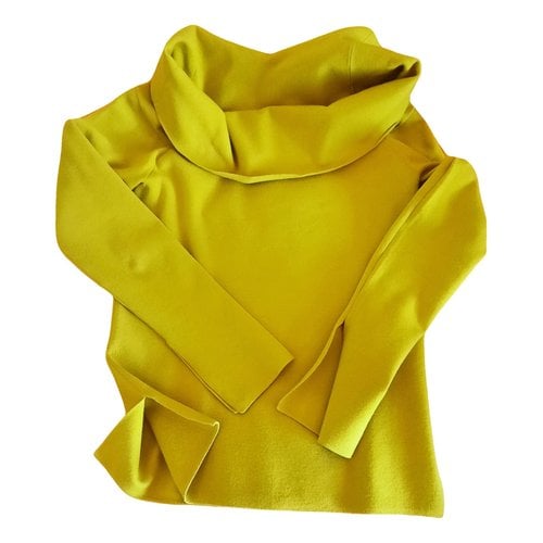 Pre-owned Liviana Conti Jumper In Yellow