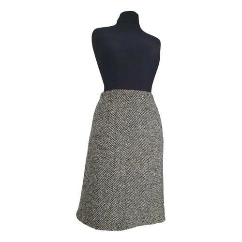 Pre-owned Max & Co Mid-length Skirt In Grey