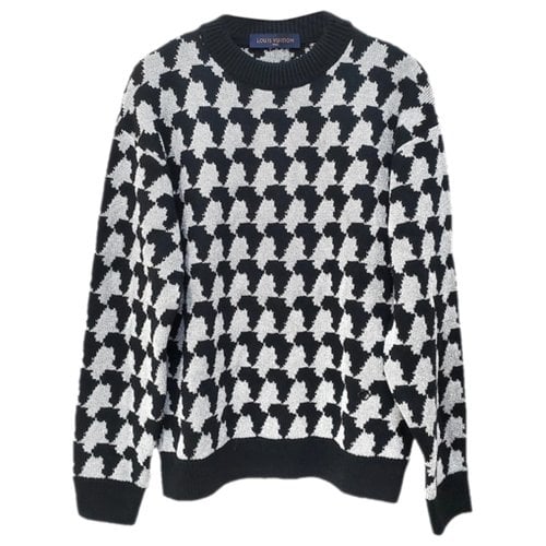 Pre-owned Louis Vuitton Wool Knitwear & Sweatshirt In Black