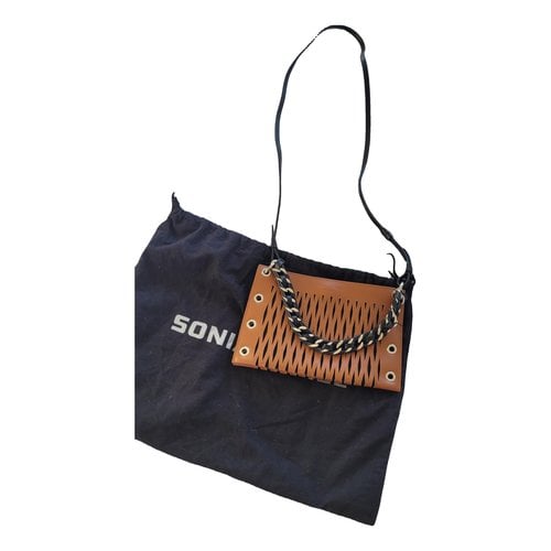 Pre-owned Sonia Rykiel Leather Handbag In Camel