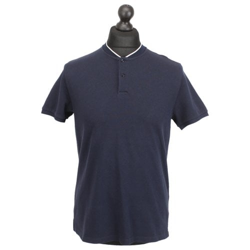 Pre-owned Sandro T-shirt In Navy