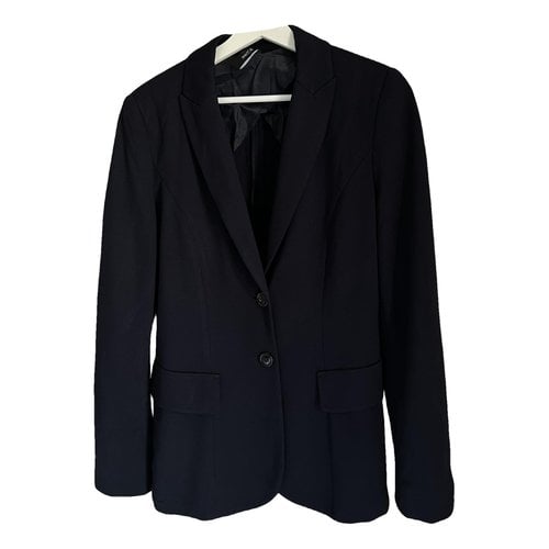Pre-owned Marc Cain Blazer In Blue