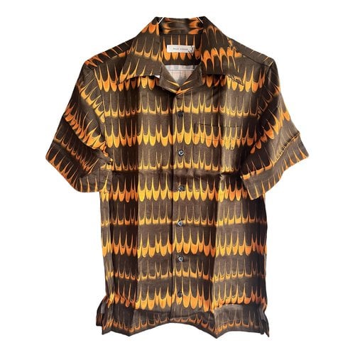 Pre-owned Wales Bonner Shirt In Brown