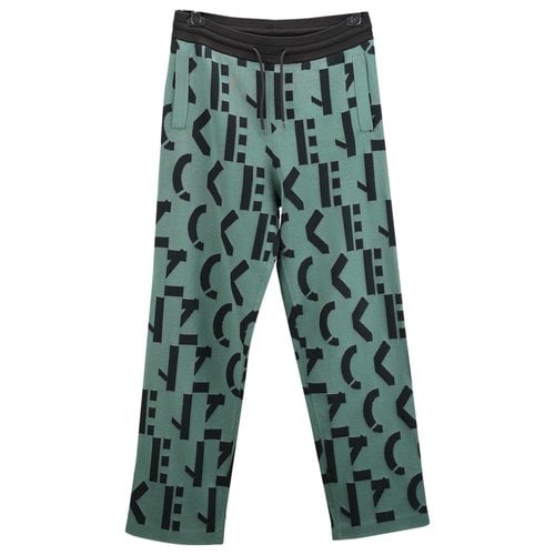 Pre-owned Kenzo Large Pants In Green