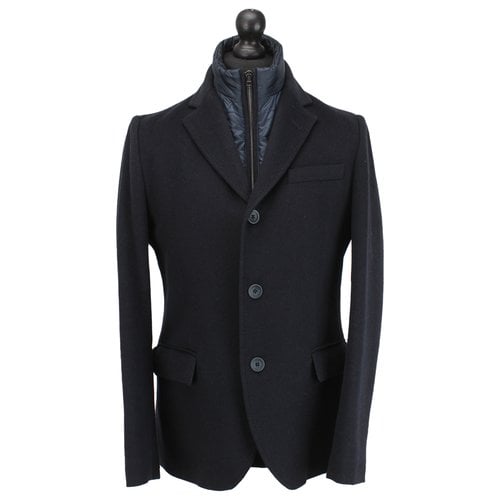 Pre-owned Herno Cashmere Jacket In Black