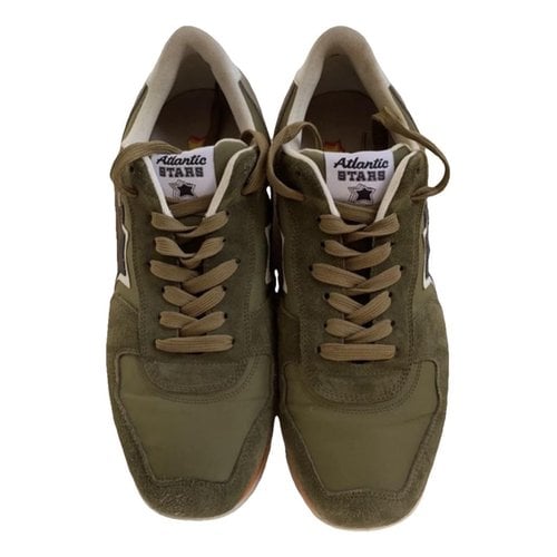 Pre-owned Atlantic Stars High Trainers In Green