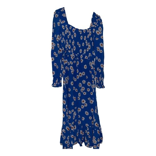 Pre-owned Kitri Mid-length Dress In Blue