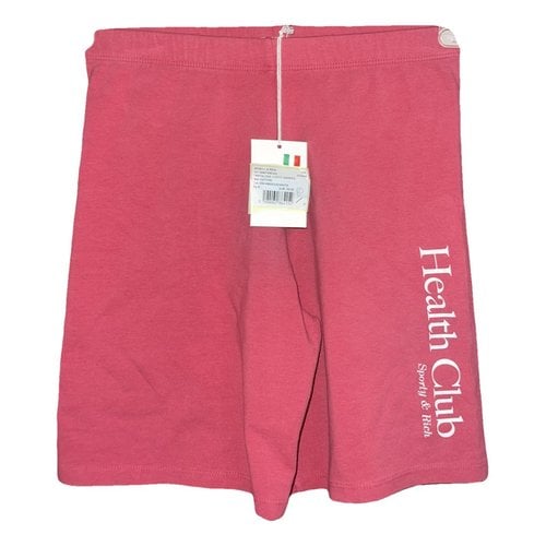 Pre-owned Sporty And Rich Leggings In Pink